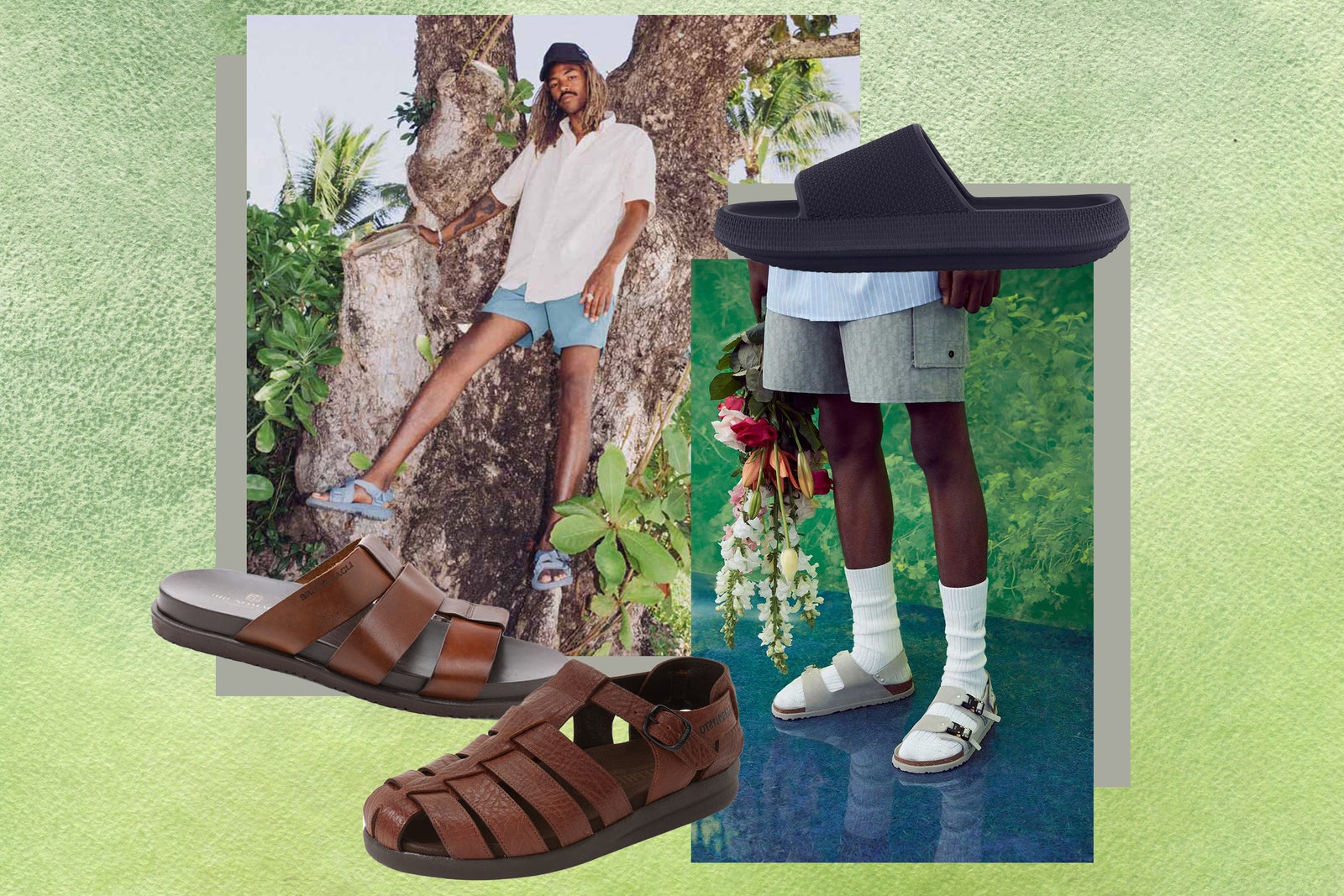 The Best Men’s Sandals to Pack on Your Next Vacation